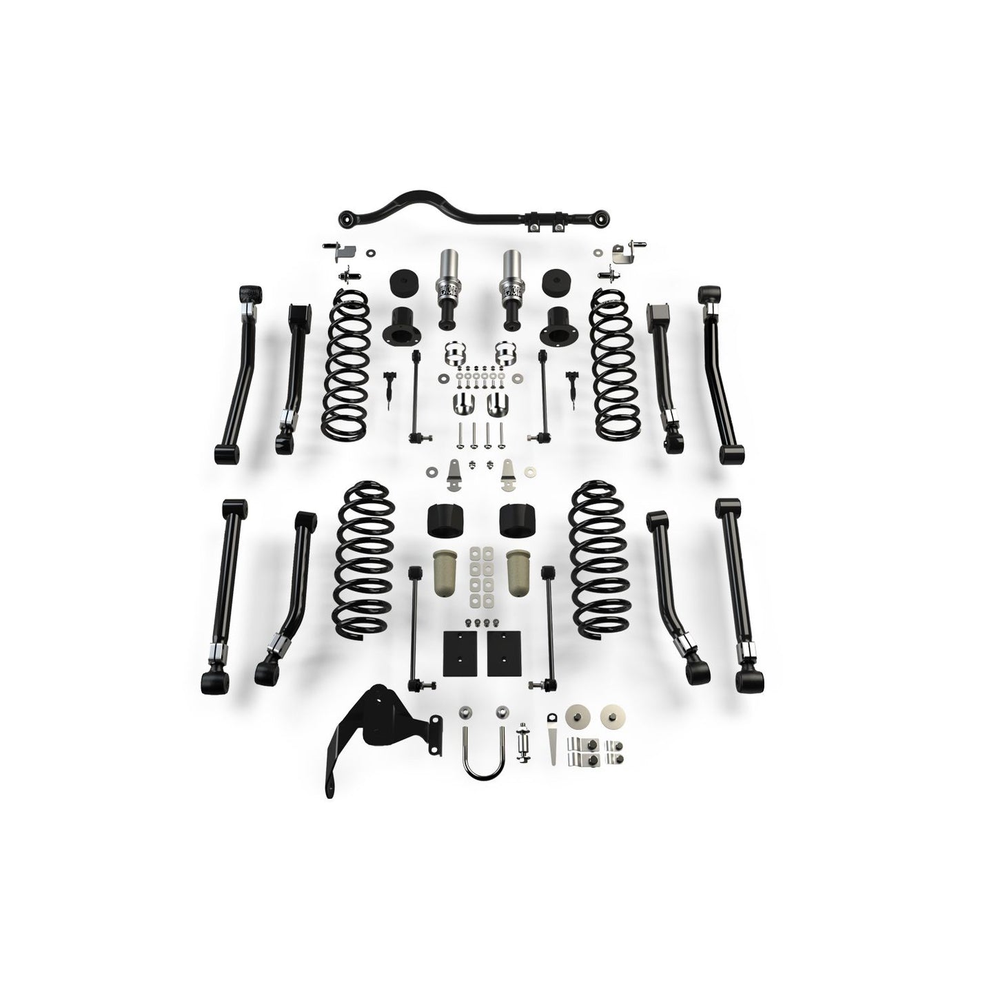 TeraFlex | 07-18 Wrangler JK 4 Door 3 Inch Alpine CT3 Outback Overland Short Arm Suspension System No Shocks TeraFlex | 1167204