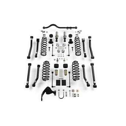 TeraFlex | 07-18 Wrangler JK 4 Door 3 Inch Alpine CT3 Outback Overland Short Arm Suspension System No Shocks TeraFlex | 1167204