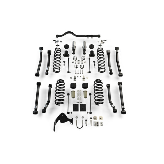 TeraFlex | 07-18 Wrangler JK 4 Door 3 Inch Alpine CT3 Outback Overland Short Arm Suspension System No Shocks TeraFlex | 1167204