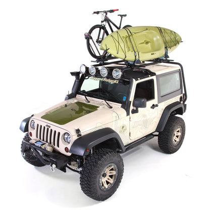 RUGGED RIDGE | 11703.01 | Roof Rack, 07-16 Jeep 2Dr Wrangler