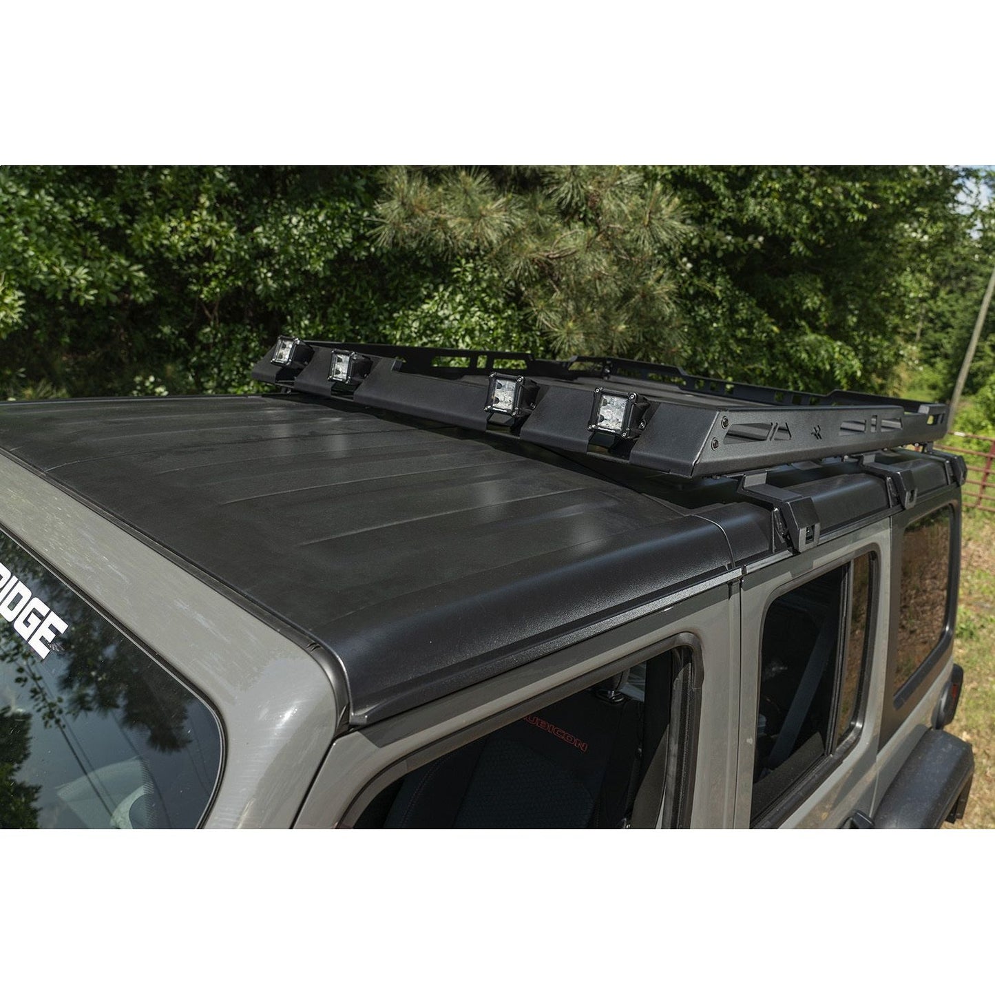 RUGGED RIDGE | 11703.04 | Roof Rack, With Basket; 18-19 Jl 4Dr Hardtops