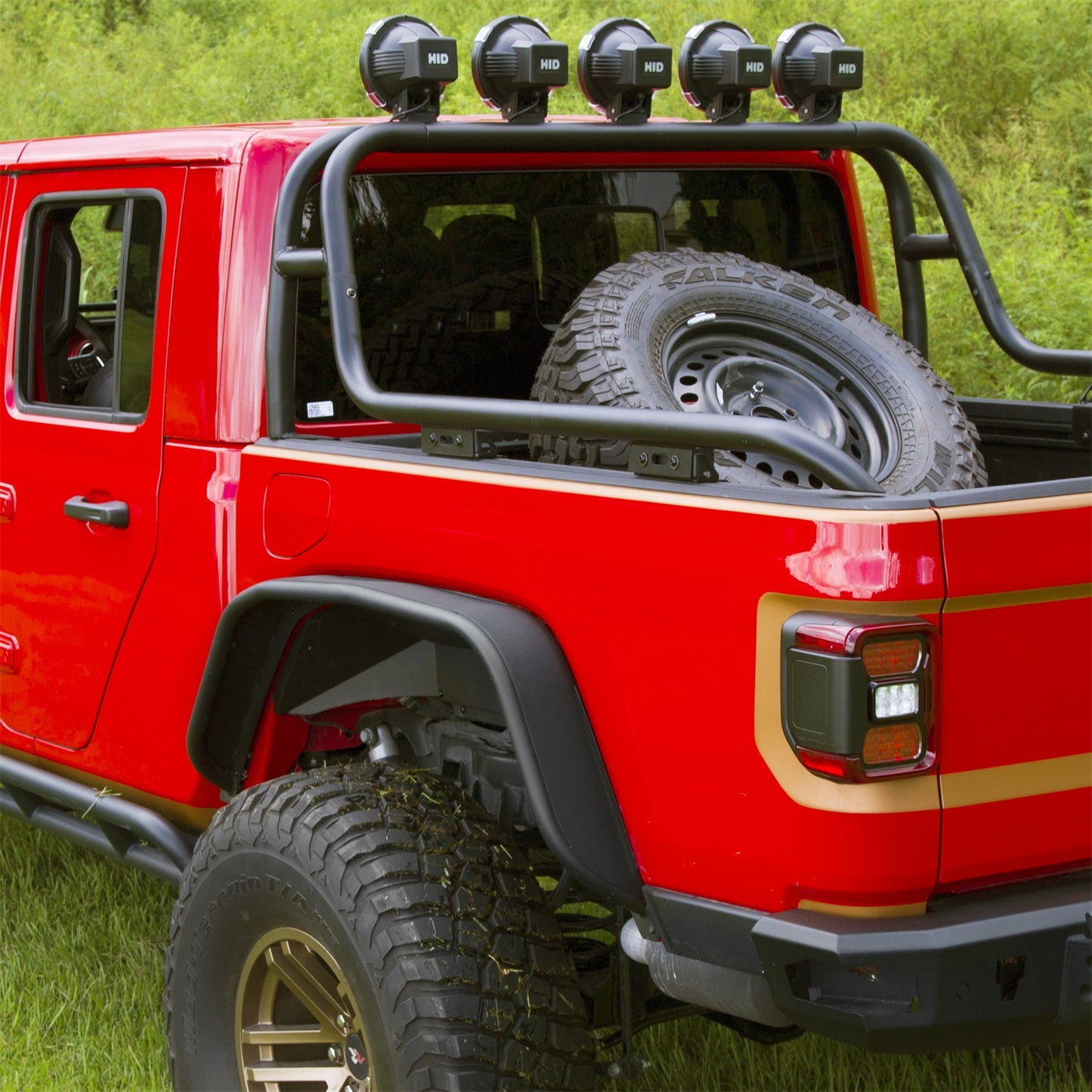 RUGGED RIDGE | 11703.51 | 20-C Gladiator Launch Edition/Overland/Rubicon/Sport/Sport S Sport Rack Black