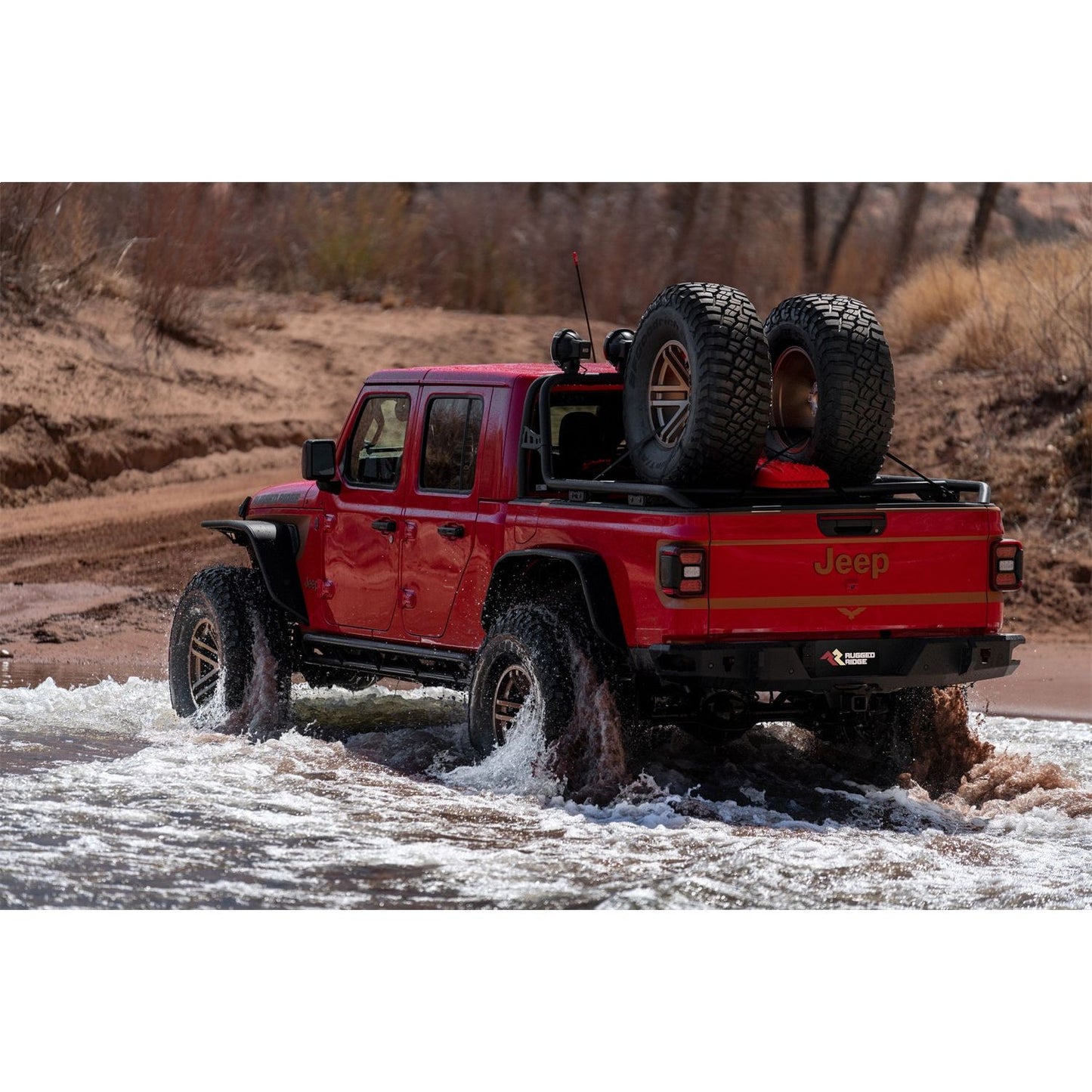 RUGGED RIDGE | 11703.51 | 20-C Gladiator Launch Edition/Overland/Rubicon/Sport/Sport S Sport Rack Black