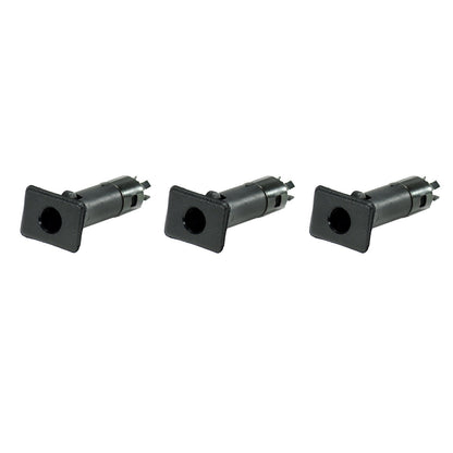RUGGED RIDGE | 11819.15 | Half Door Inserts, Black, 87-06 Wrangler, 3 Pack