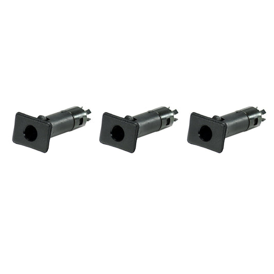 RUGGED RIDGE | 11819.15 | Half Door Inserts, Black, 87-06 Wrangler, 3 Pack