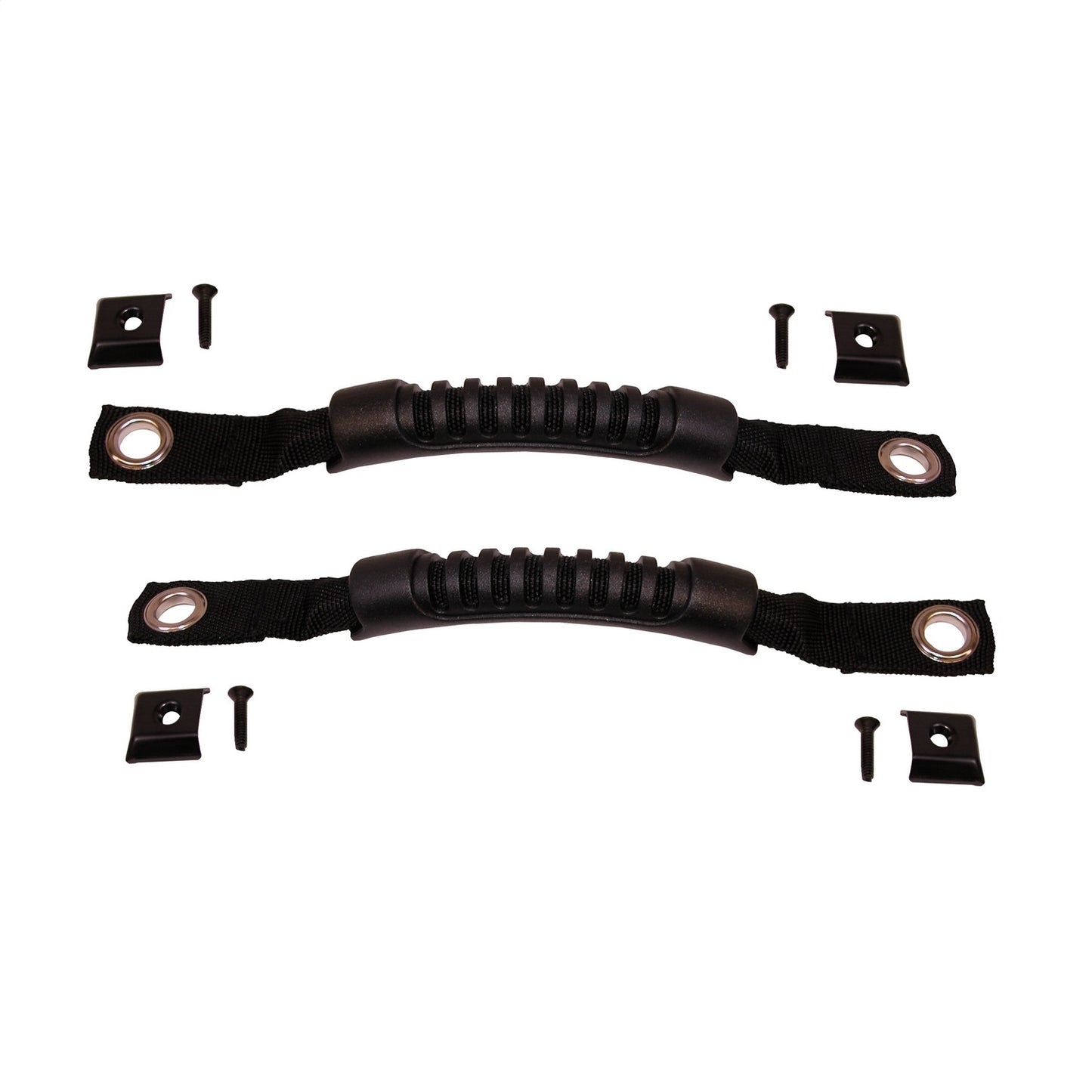 RUGGED RIDGE | 11825.01 | Door Grab Strap Pair,97-95 Wrangler Black