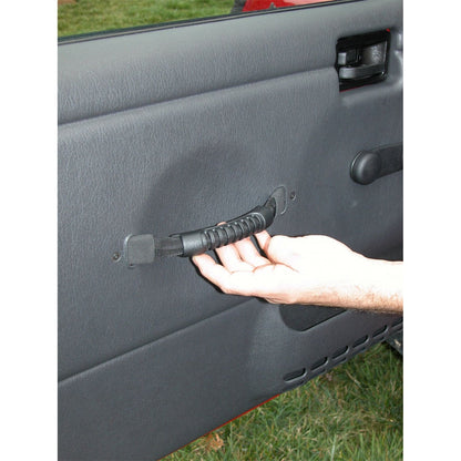 RUGGED RIDGE | 11826.01 | Door Grab Strap Pair,97-06 Wrangler Black