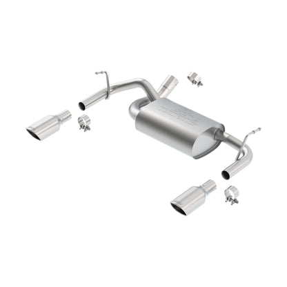 BORLA 2012-2018 Jeep Wrangler Axle-Back Exhaust System Touring Part # 11834