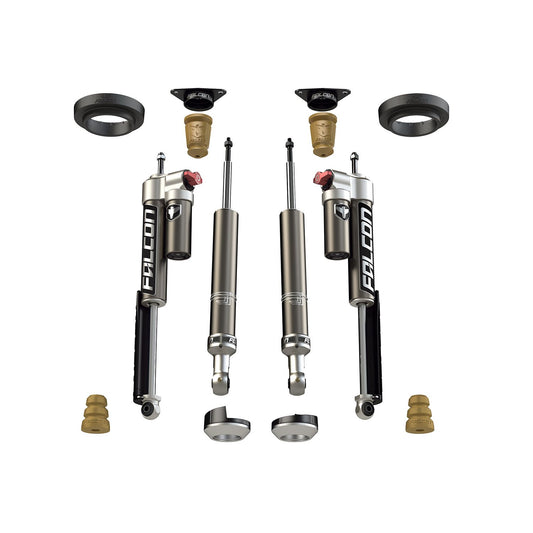 FALCON SHOCKS | 2010+ Toyota 4Runner No TRD Pro 2.0 Inch Sport Tow/Haul Shock & Spacer Lift System Falcon Shocks | 12-04-32-400-002