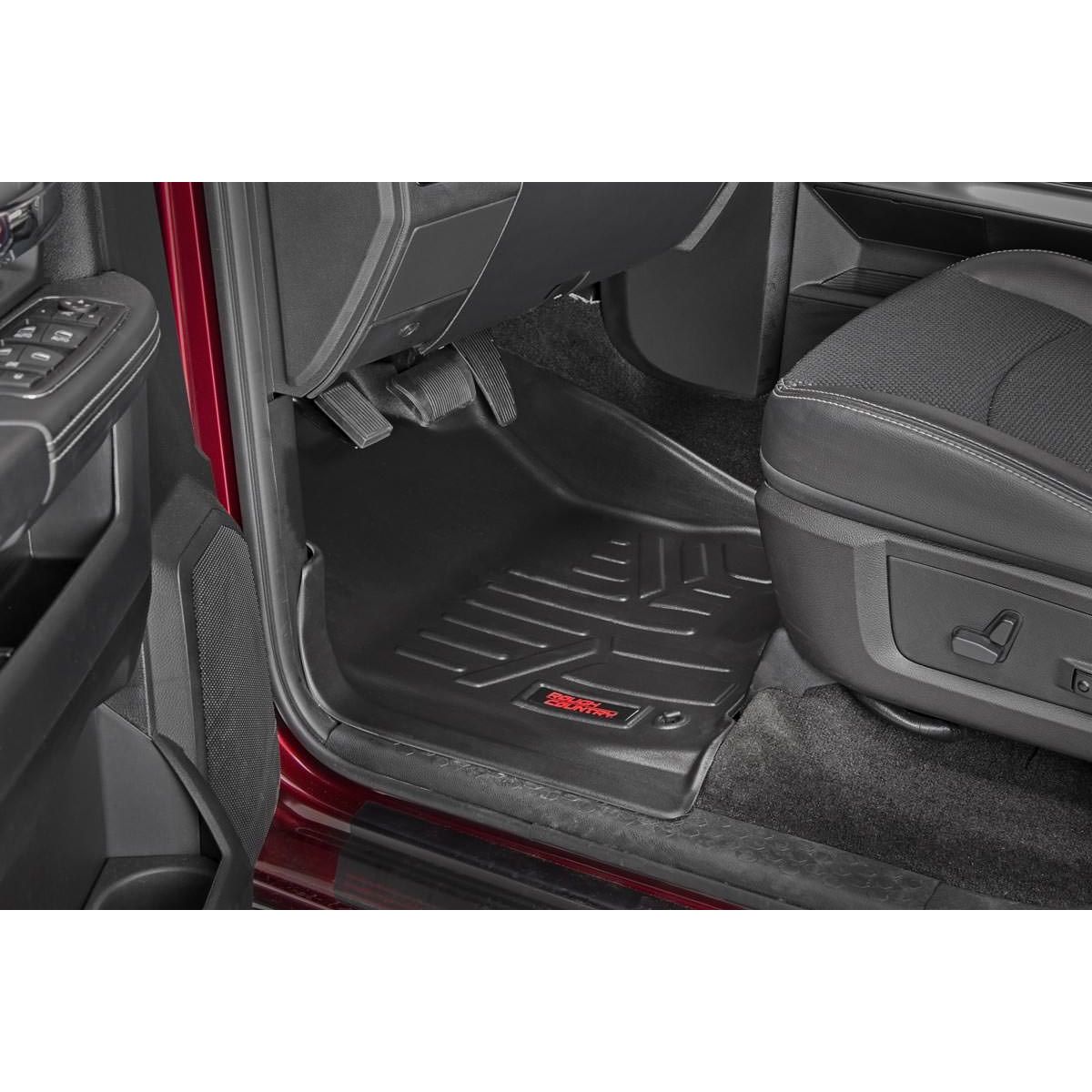 ROUGH COUNTRY Floor Mats | Front and Rear | Ram 1500 (19-24)/1500 TRX (21-24)  | M-31412