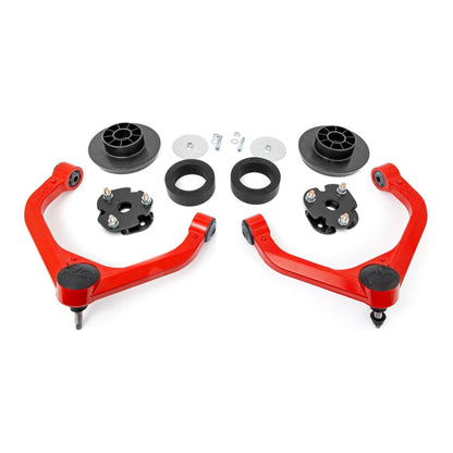 Rough Country M1 Struts w/M1 Rear Shocks 3 Inch Lift Kit I 31240RED