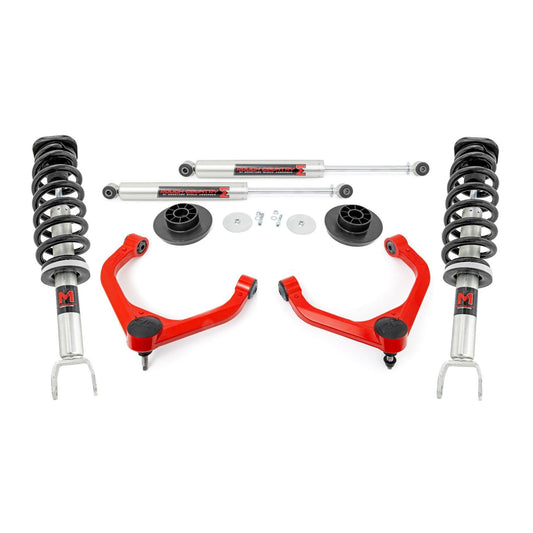 ROUGH COUNTRY 3 Inch Lift Kit | M1 Struts/M1 | Ram 1500 4WD (2012-2018 & Classic) | 31240RED