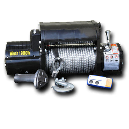 DV8 Off-Road 12,000 lbs. Winch | Steel Rope C3| WB12SC