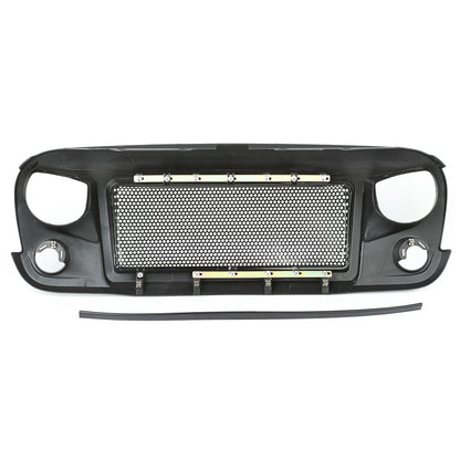 RUGGED RIDGE | 12034.01 | 07-17 Wrangler Spartan Grille Black W/Black Screen