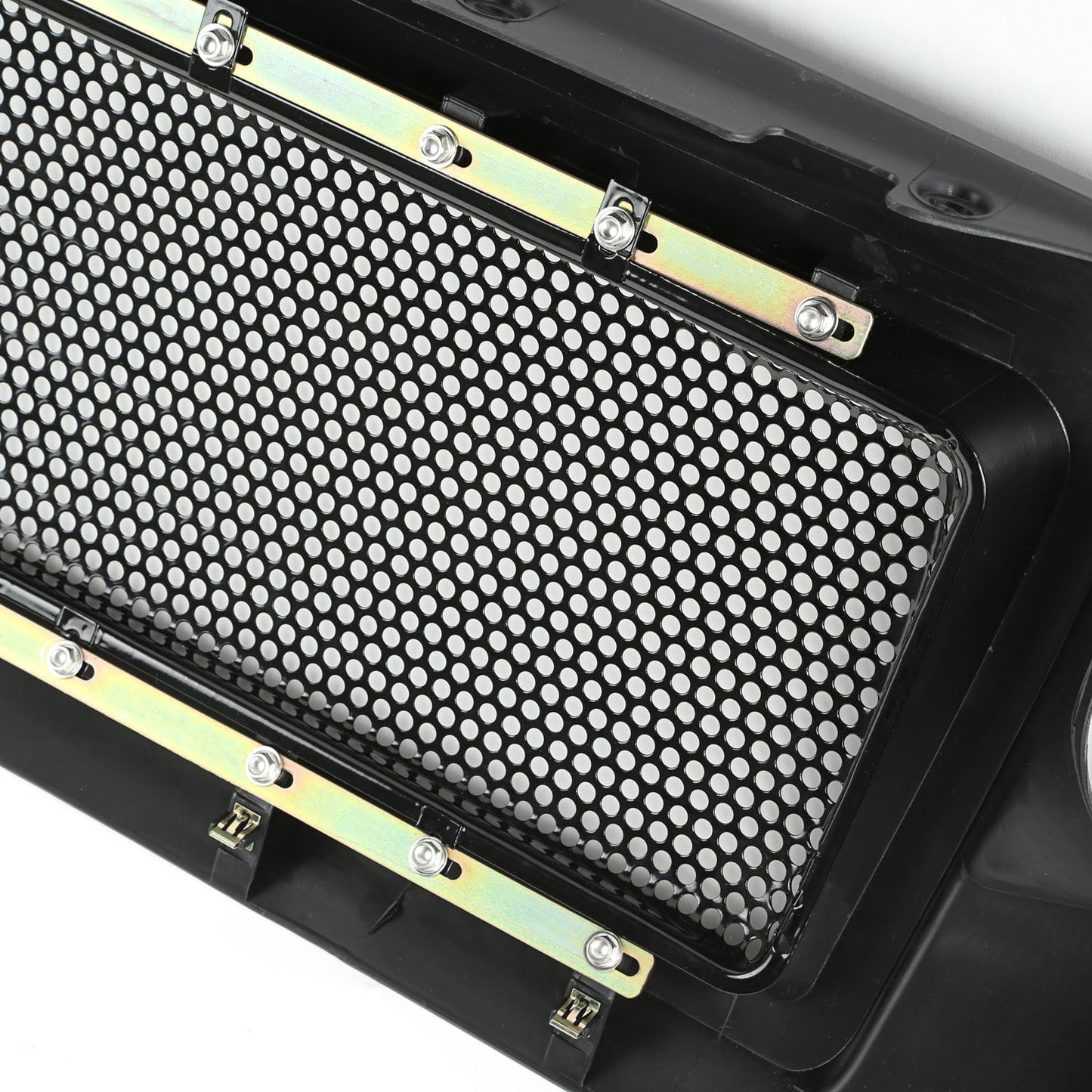 RUGGED RIDGE | 12034.01 | 07-17 Wrangler Spartan Grille Black W/Black Screen