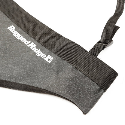 RUGGED RIDGE | 12112.01 | Hood Bra, Black; 07-18 Wrangler Jk/Jku