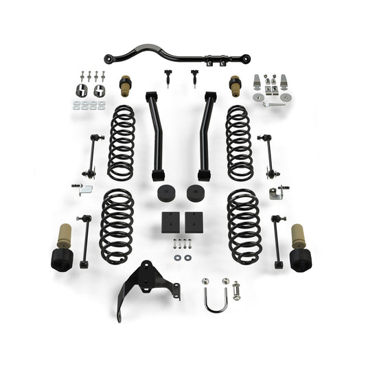TeraFlex | 07-18 Wrangler JK 2 Door 2.5 Inch Sport ST2 Suspension System No Shocks TeraFlex | 1212000