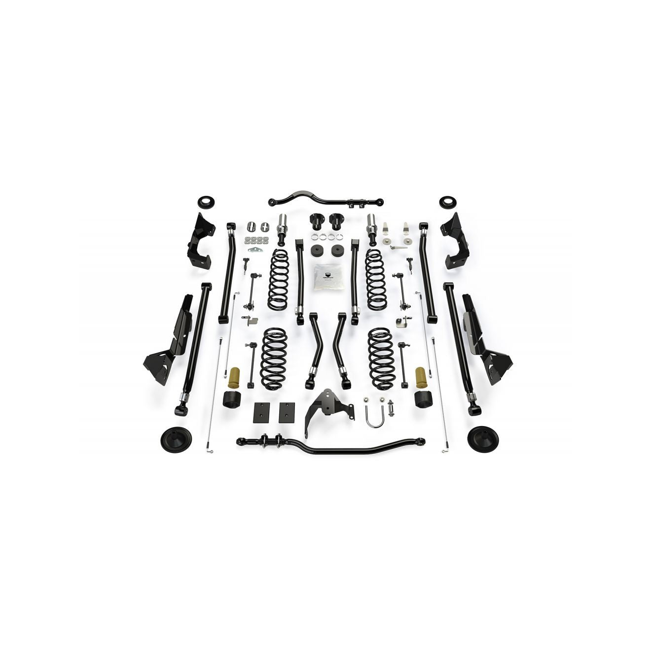TeraFlex | 07-18 Wrangler JK 2 Door 4 Inch Alpine CT4 Long Arm Suspension System No Shocks TeraFlex | 1224000