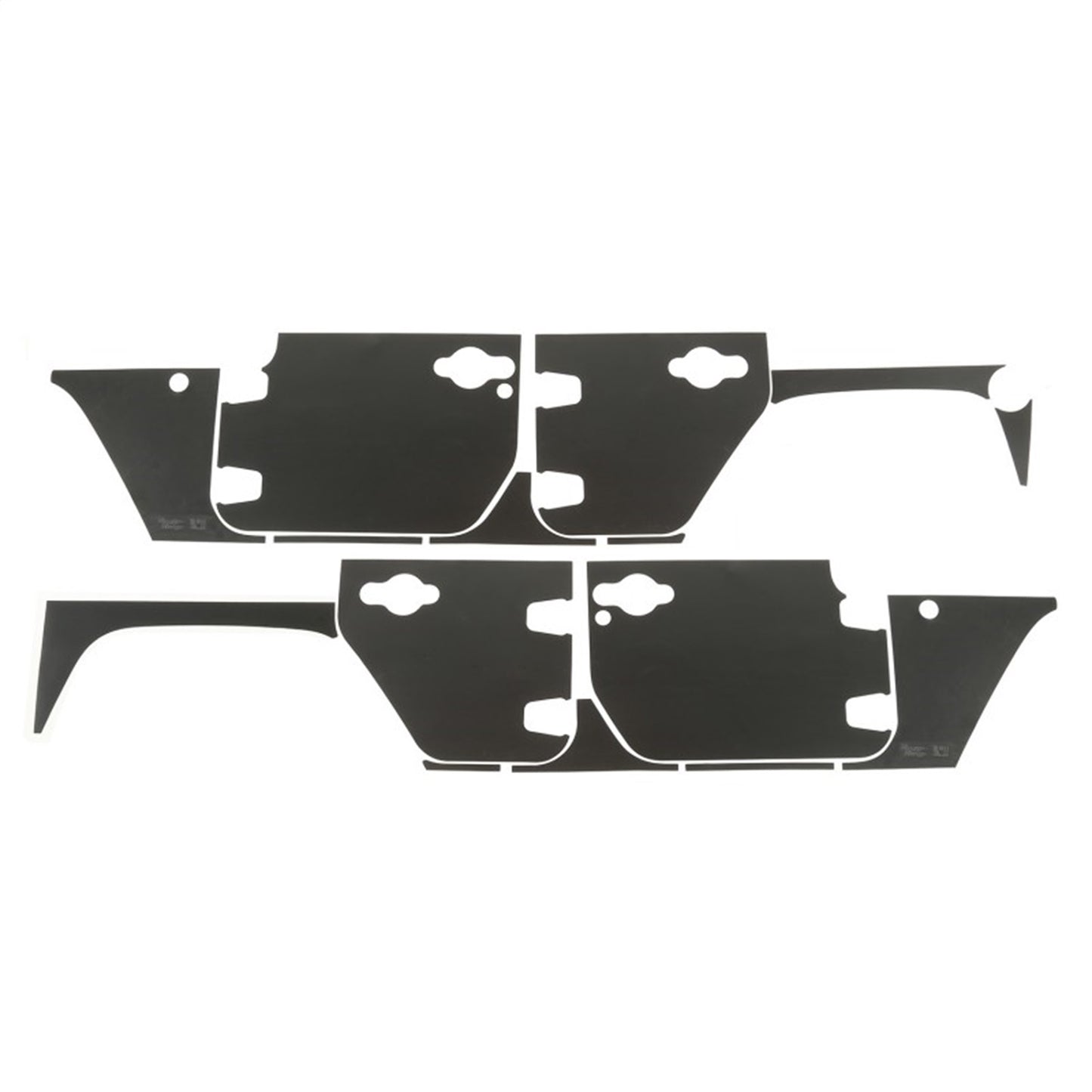 RUGGED RIDGE | 12300.53 | 07-16 Wrangler 4Dr Magnetic Protection Panel Kit