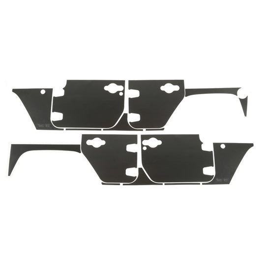 RUGGED RIDGE | 12300.53 | 07-16 Wrangler 4Dr Magnetic Protection Panel Kit