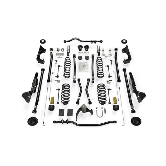 TeraFlex | 07-18 Wrangler JK 2 Door 4 Inch Alpine RT4 Long Arm Suspension System No Shocks TeraFlex | 1234000