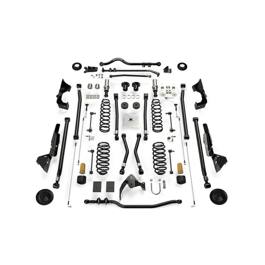 TeraFlex | 07-18 Wrangler JK 2 Door 6 Inch Alpine RT6 Long Arm Suspension System No Shocks TeraFlex | 1236000