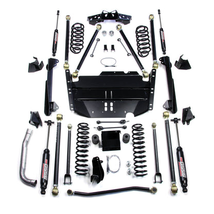 TeraFlex | 97-06 Jeep Wrangler TJ SWB 5 Inch Pro LCG Long Arm Suspension System & 9550 VSS Twin-Tube Shocks TeraFlex | 1249575
