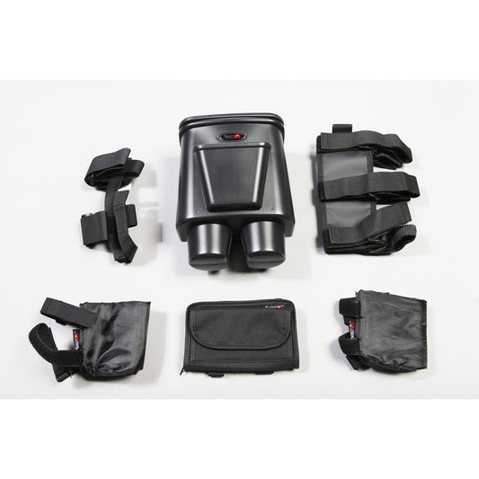 RUGGED RIDGE | 12496.15 | Interior Storage Kit,Black, 07-11 Jeep Wrangler(Jk)