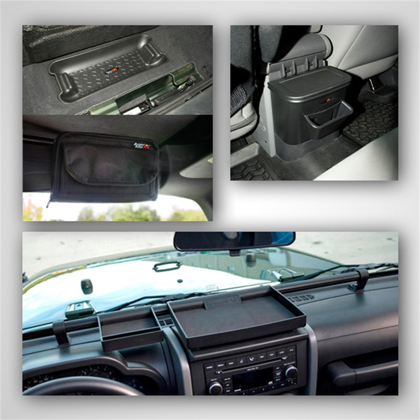 RUGGED RIDGE | 12496.16 | Interior Storage Kit, 07-11 Jeep Wrangler(Jk)