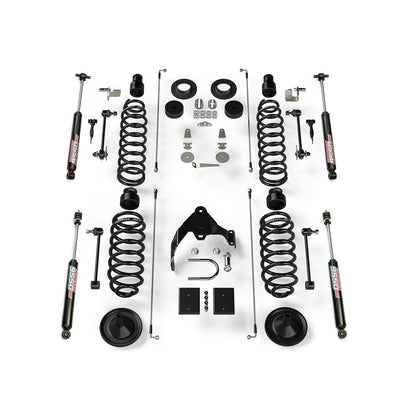 TeraFlex | 07-18 Wrangler JK 4 Door 4 Inch Coil Spring Base Lift Kit & 9550 VSS Twin-Tube TeraFlex | 1251401
