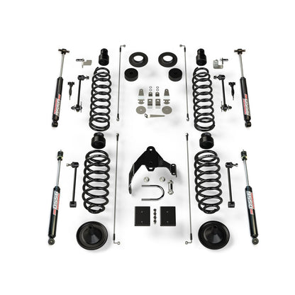 TeraFlex | 07-18 Wrangler JK 2 Door 4 Inch Coil Spring Base Lift Kit & 9550 VSS Twin-Tube TeraFlex | 1251421