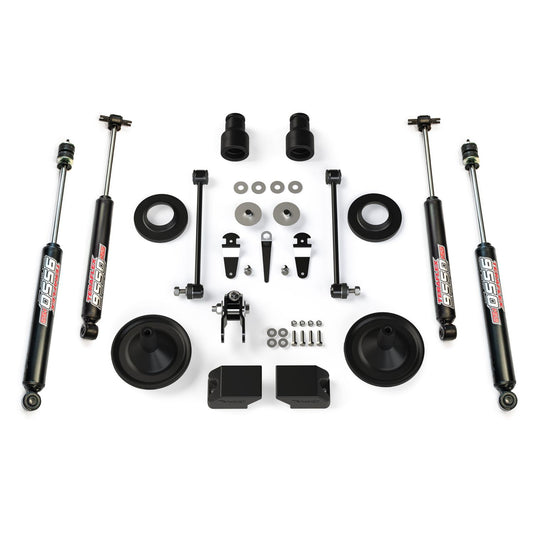 TeraFlex | 07-18 Wrangler JK 2.5 Inch Performance Spacer Lift Kit & 9550 VSS Twin-Tube TeraFlex | 1255200