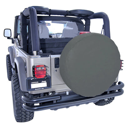 RUGGED RIDGE | 12801.35 | Tire Cover, 27-29 Inch Tire Diameter, Diamond Black