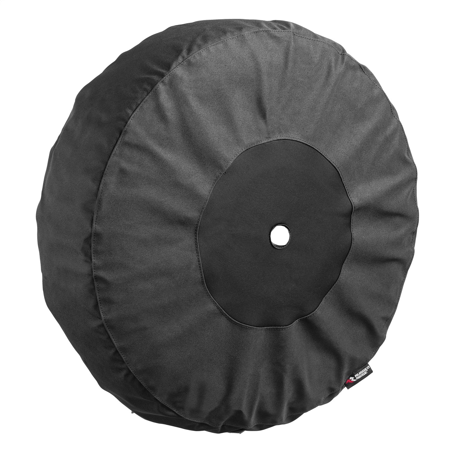 RUGGED RIDGE | 12802.02 | 30-32 Inch Tire Cover W/Rear Facing Camera Slot, Black, Universal Fit