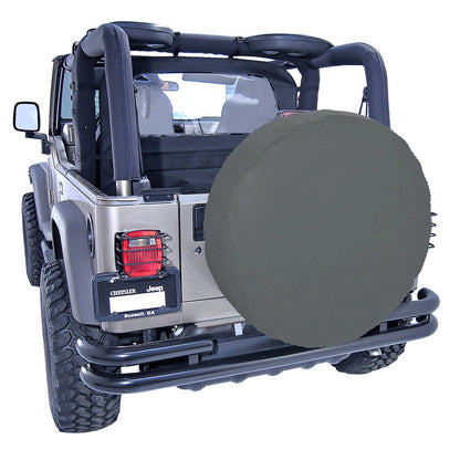 RUGGED RIDGE | 12802.35 | Tire Cover, 30-32 Inch Tire Diameter, Diamond Black