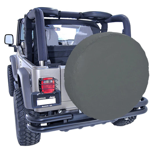 RUGGED RIDGE | 12804.35 | Tire Cover, 36 Inch Tire Diameter, Diamond Black