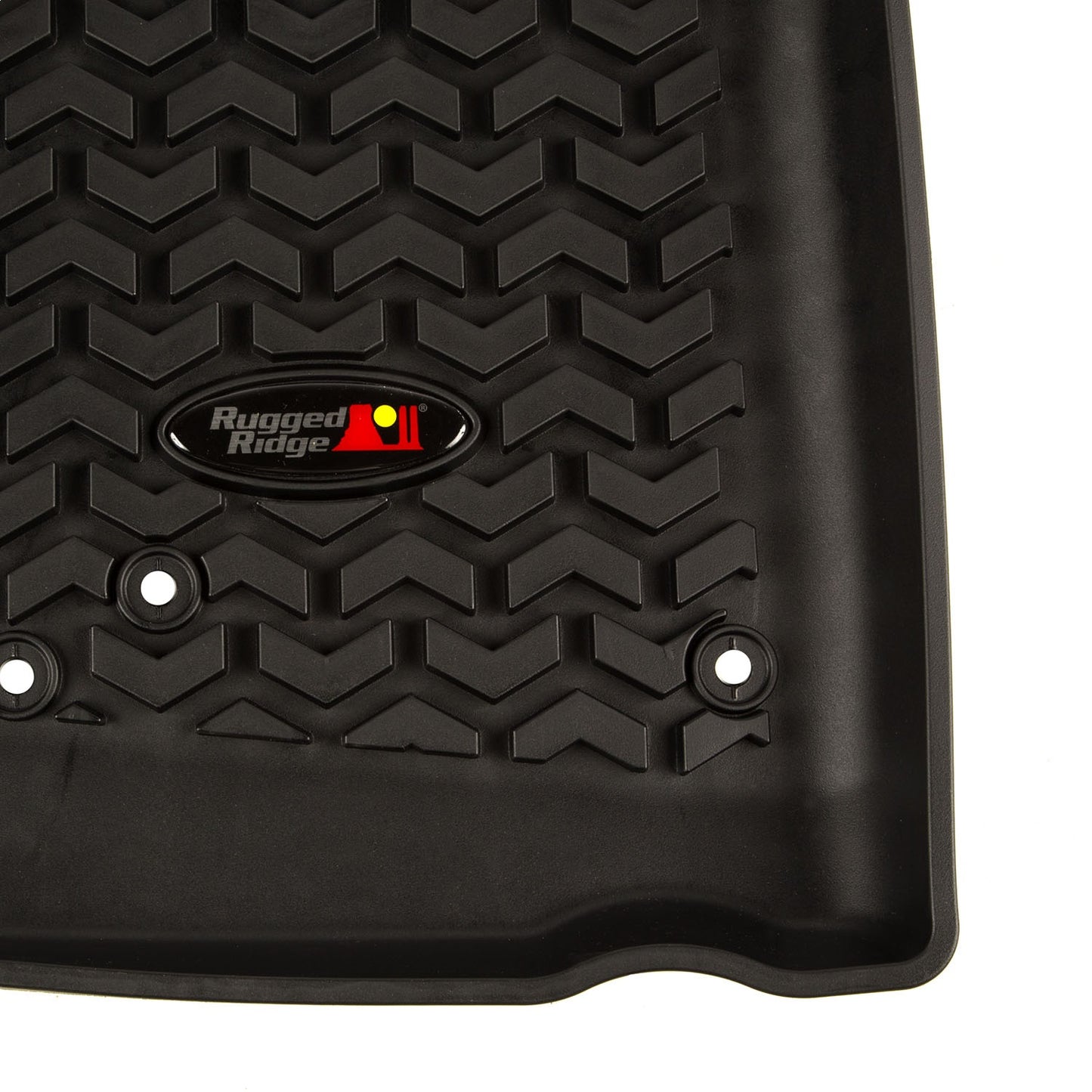RUGGED RIDGE | 12920.01 | 07-16 Wrangler Jk All Terrain Floor Liner,Front Pair,Black