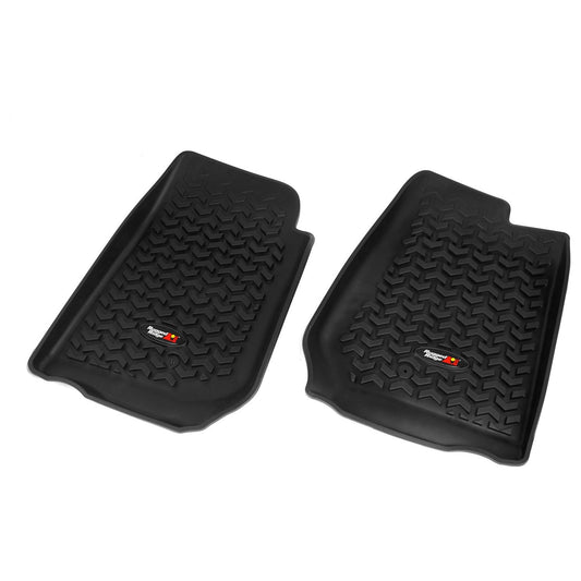 RUGGED RIDGE | 12920.02 | Floor Liner, Front Pair, Black, 2007-2013 Rhd Jeep Wrangler Jk