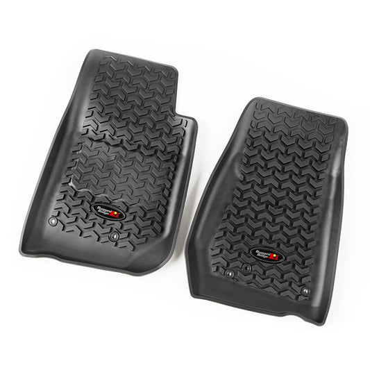 RUGGED RIDGE | 12920.03 | 07-18 Wrangler Jk Floor Liner Kit Front Black