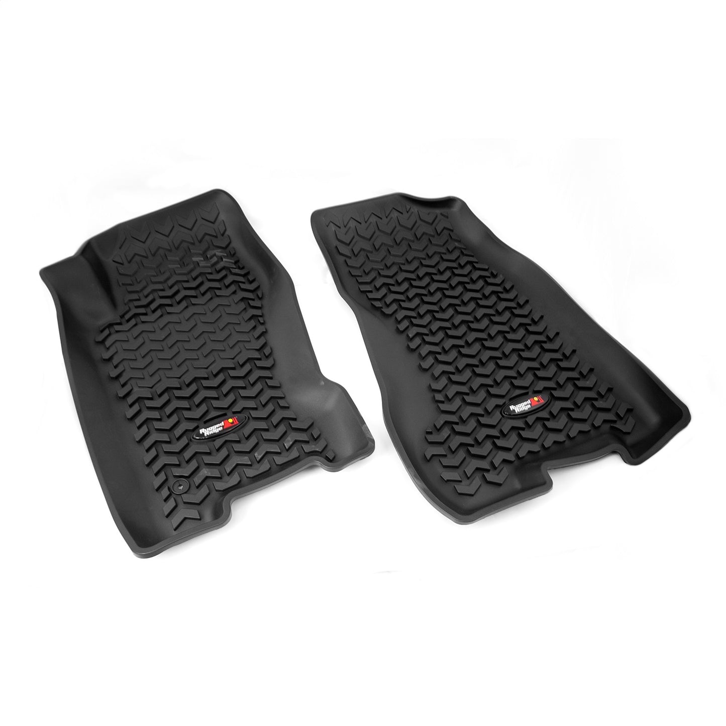 RUGGED RIDGE | 12920.27 | Floor Liner,Front Pair,Black,99-04 Jeep Grand Cherokee Wj