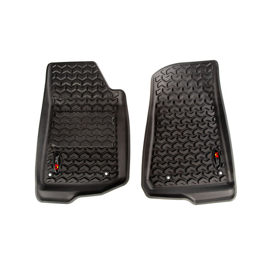 RUGGED RIDGE | 12920.36 | All Terrain Floor Liner, Front Pair, Black; 18-19 Jeep Wrangler/Gladiator