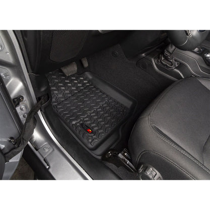 RUGGED RIDGE | 12920.36 | All Terrain Floor Liner, Front Pair, Black; 18-19 Jeep Wrangler/Gladiator