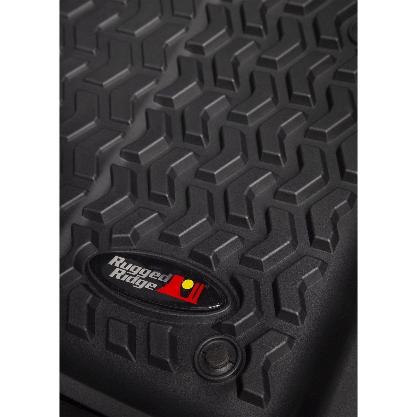 RUGGED RIDGE | 12920.36 | All Terrain Floor Liner, Front Pair, Black; 18-19 Jeep Wrangler/Gladiator