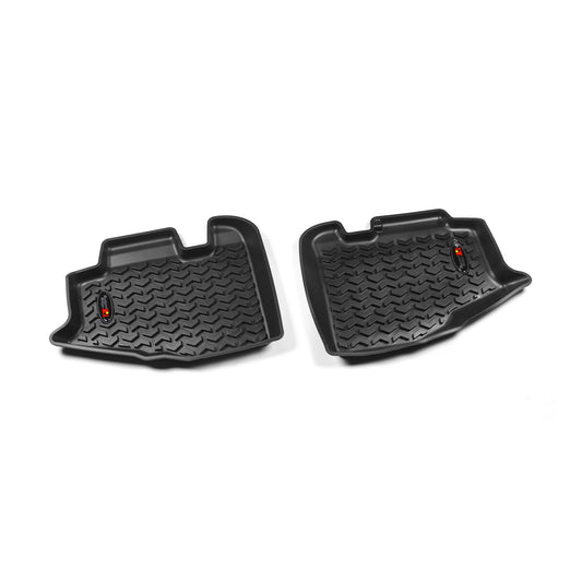 RUGGED RIDGE | 12950.1 | 97-06 Wrangler Tj All Terrain Floor Liner, Rear Pair, Black