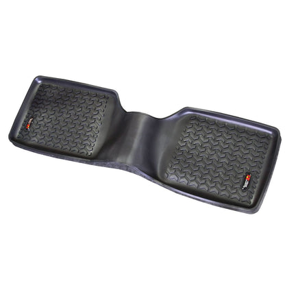 RUGGED RIDGE | 12950.19 | Floor Liner,Rear 1-Pc,Black,84-01 Jeep Cherokee Xj 2/4Dr