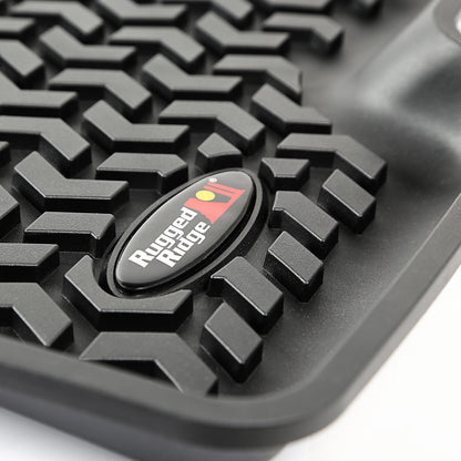 RUGGED RIDGE | 12950.37 | Rear Floor Liner, Black, 15-17 Jeep Renegade