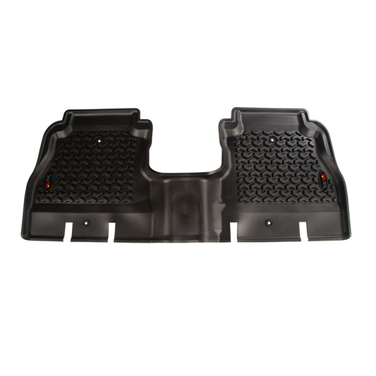 RUGGED RIDGE | 12950.48 | Floor Liner, Rear, Black; 18-18 Jeep Wrangler Unlimited Jlu, 4 Door