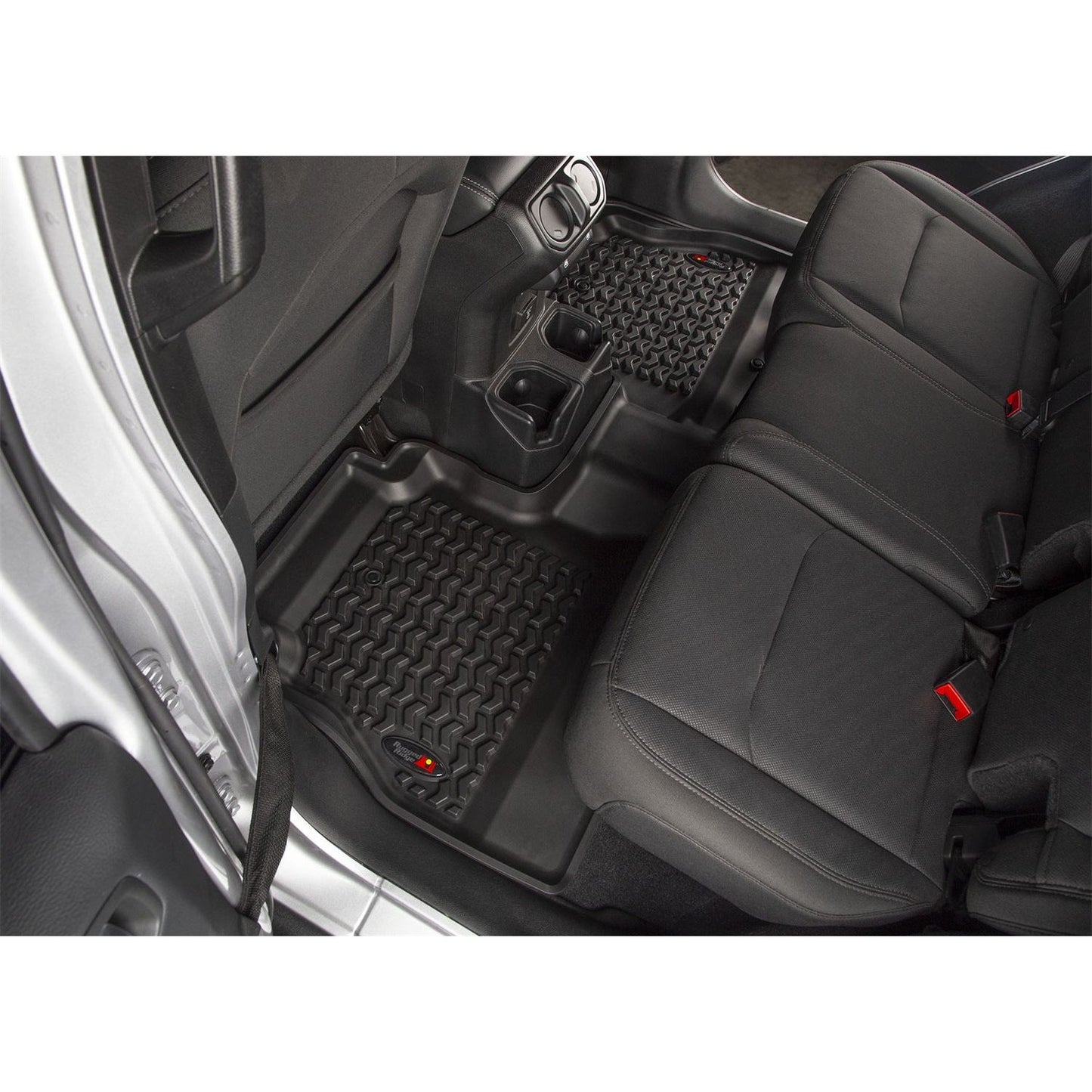 RUGGED RIDGE | 12950.48 | Floor Liner, Rear, Black; 18-18 Jeep Wrangler Unlimited Jlu, 4 Door