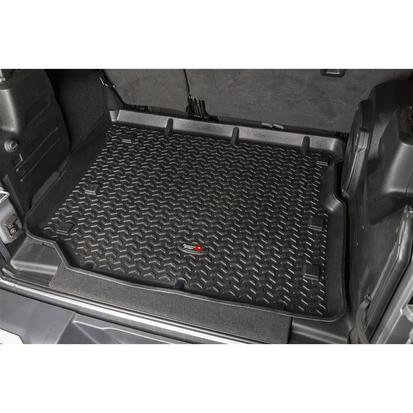 RUGGED RIDGE | 12988.05 | Floor Liner Kit, Front/Rear/Cargo; 18-18 Jeep Wrangler Unlimited Jlu