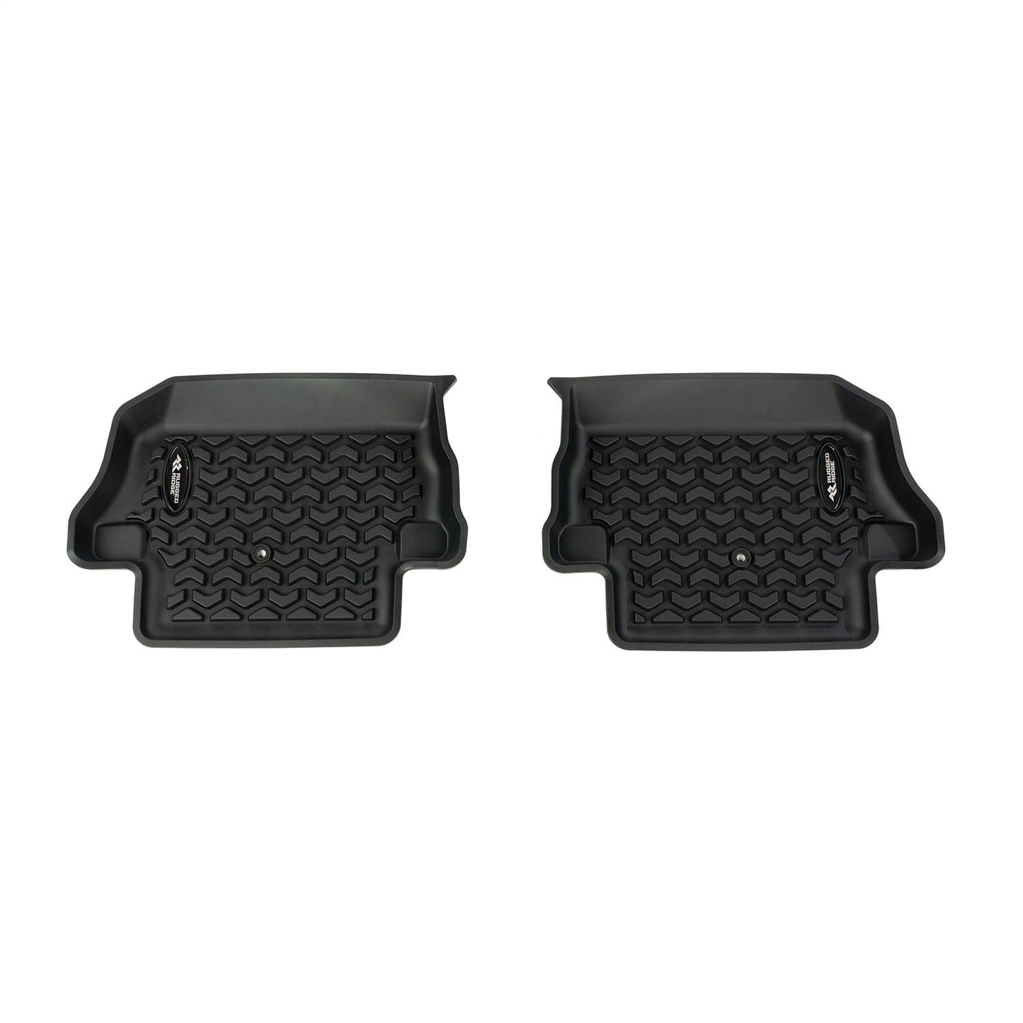 RUGGED RIDGE | 12988.07 | Floor Liner Kit, Blk, F/R/Full Cargo; 18-19 Jl 2Dr